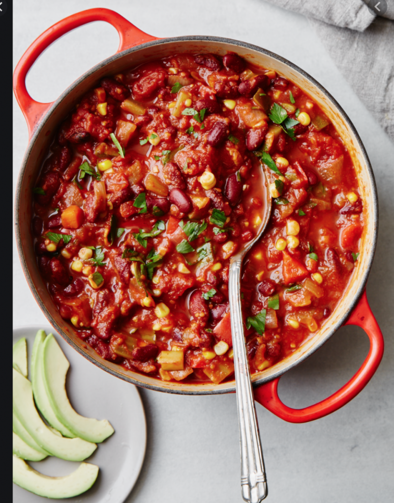 vegetarian chili new york times