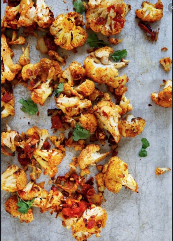 Spicy Roasted Cauliflower | Nourished By Alyssa B