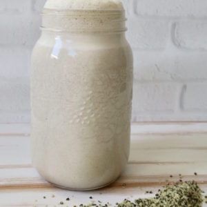 allergy friendly hemp milk recipe, allergy free nut milk recipe