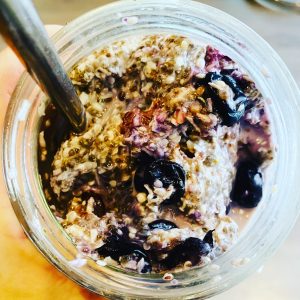 overnight oats recipe, vegan overnight oats